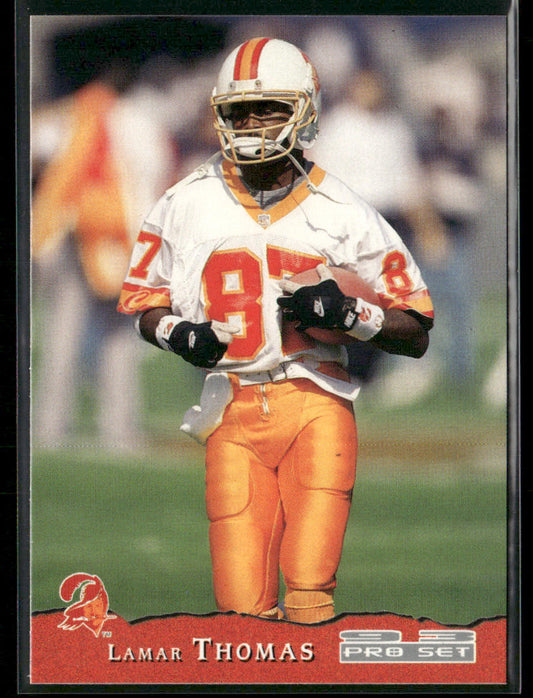 Lamar Thomas 1993 Pro Set #430 RC Tampa Bay Buccaneers front