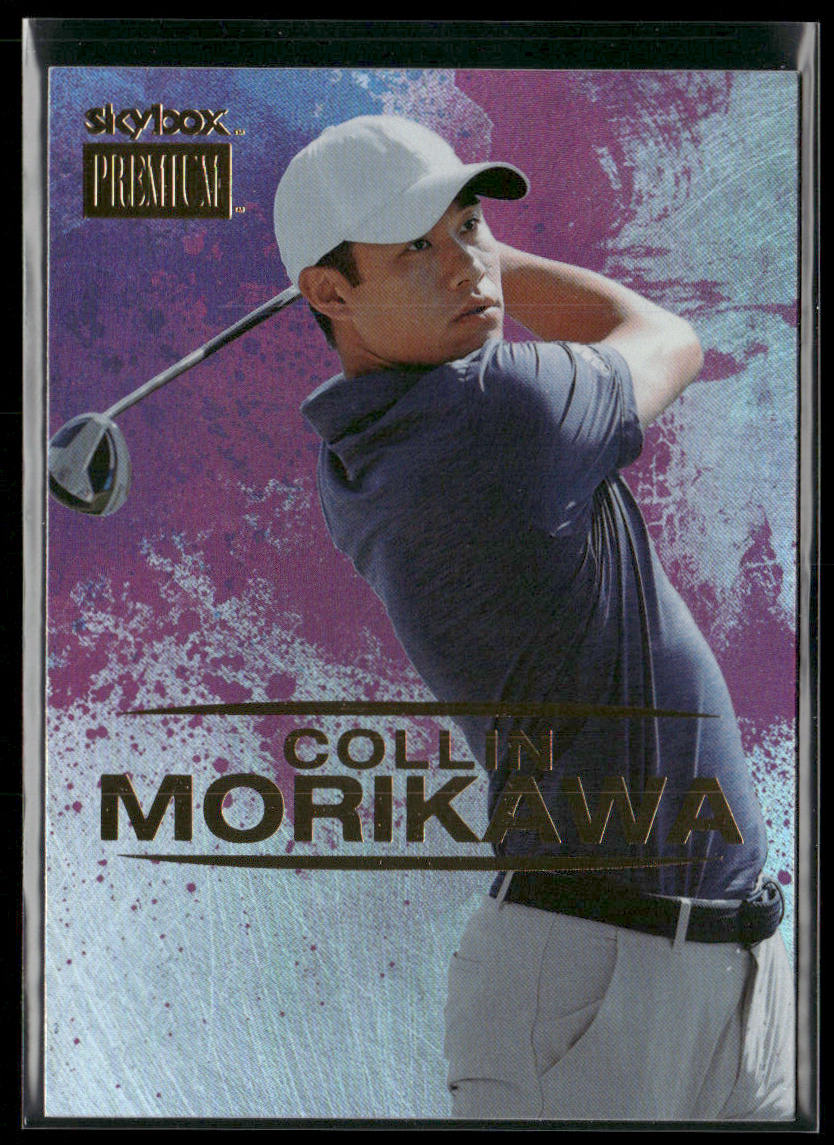 Collin Morikawa 2021 SkyBox Metal Universe Champions Skybox Premium #S-7 front