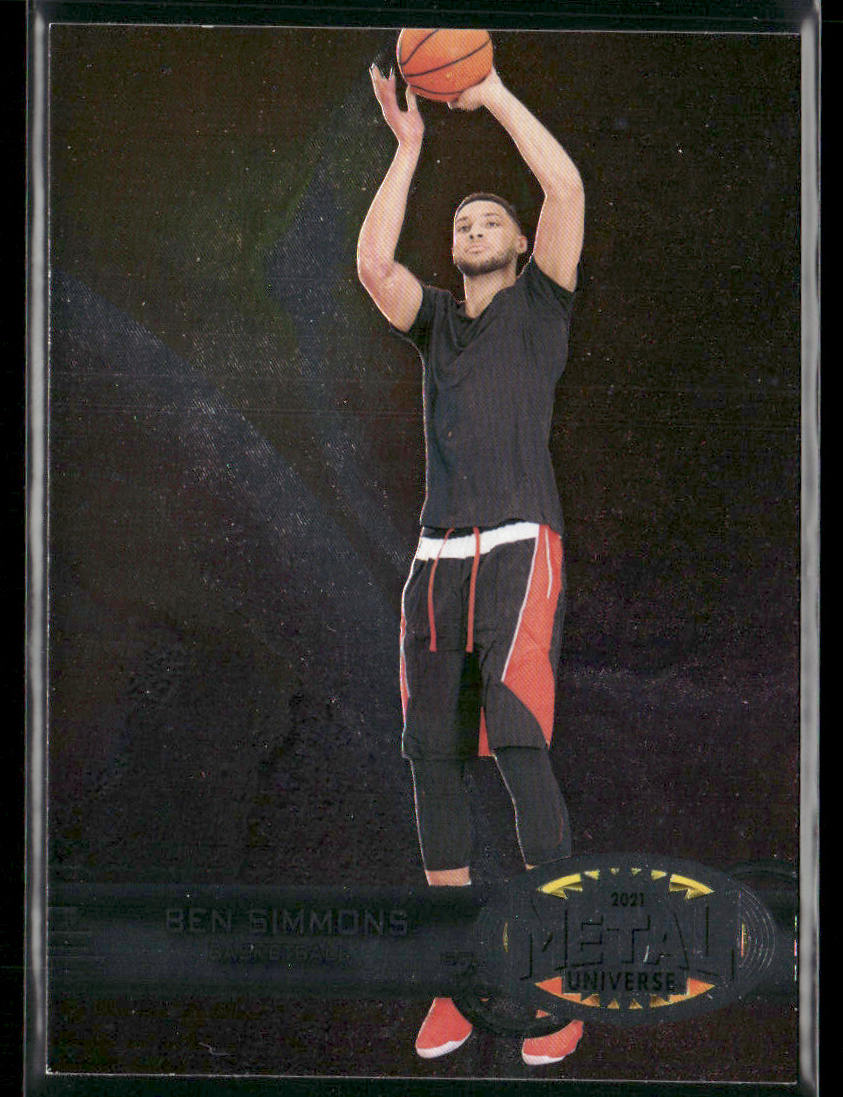 Ben Simmons 2021 SkyBox Metal Universe Champions 1997-98 Retro #RB-5 front