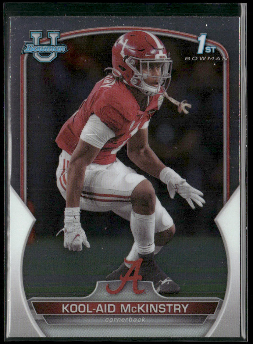 Kool-Aid McKinstry 2022 Bowman University Chrome #14 Alabama Crimson Tide