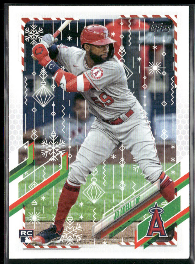 Jo Adell 2021 Topps Holiday #HW135 RC Los Angeles Angels