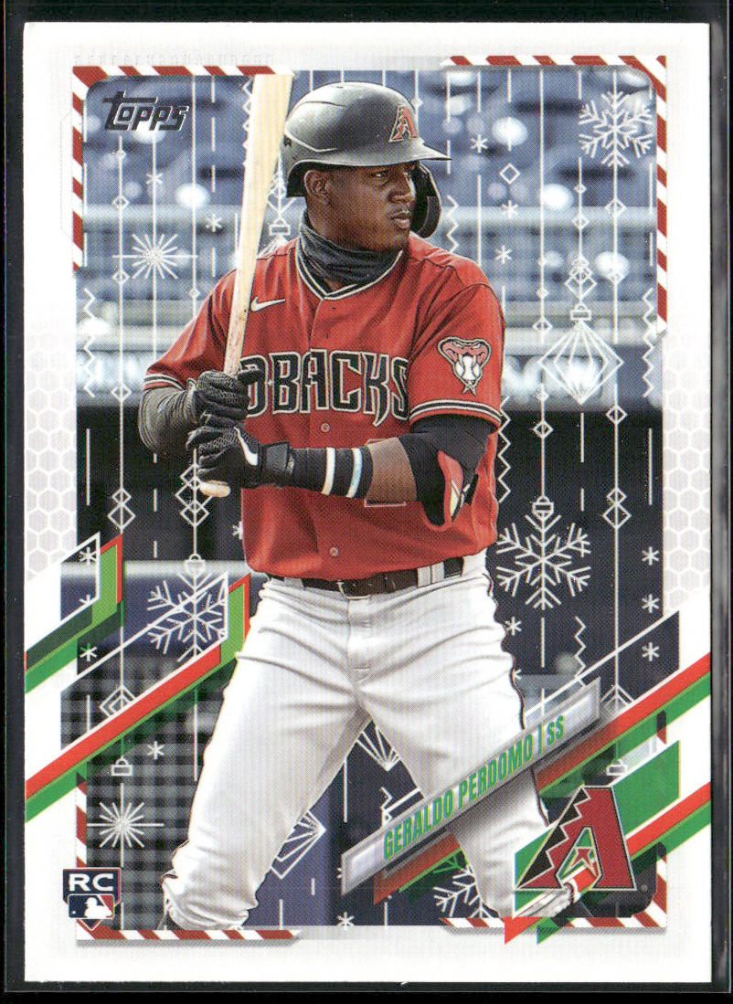 Geraldo Perdomo 2021 Topps Holiday #HW87 RC Arizona Diamondbacks