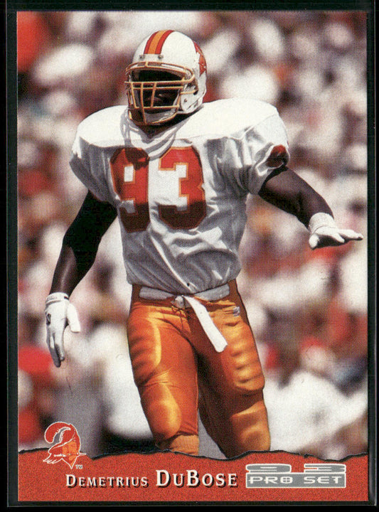 Demetrius DuBose 1993 Pro Set #429 RC Tampa Bay Buccaneers