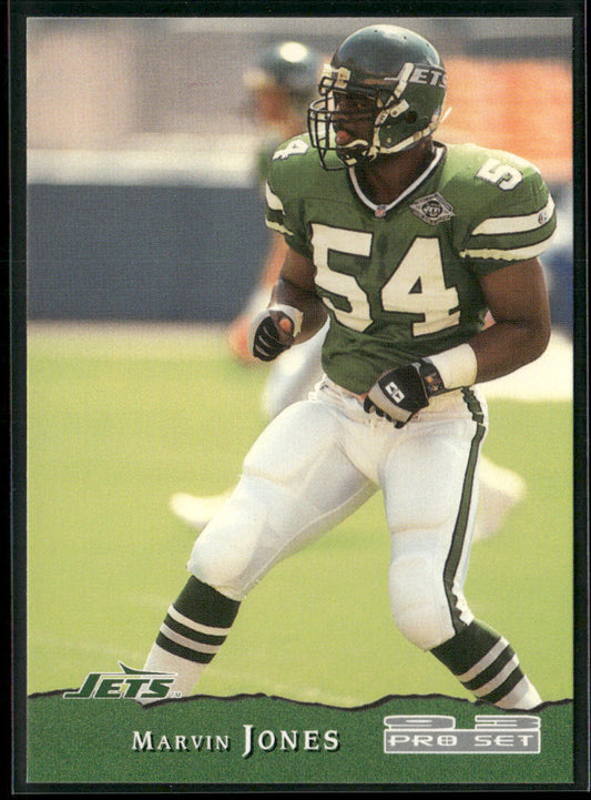 Marvin Jones 1993 Pro Set #319 RC New York Jets