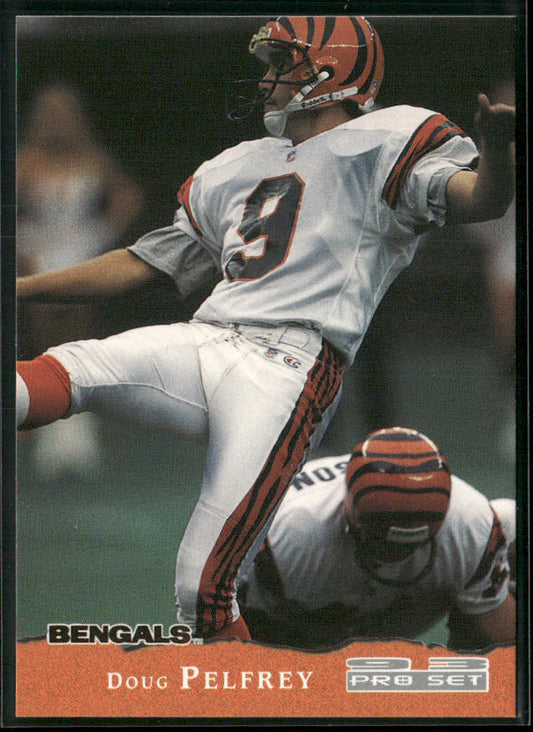 Doug Pelfrey 1993 Pro Set #99 RC Cincinnati Bengals