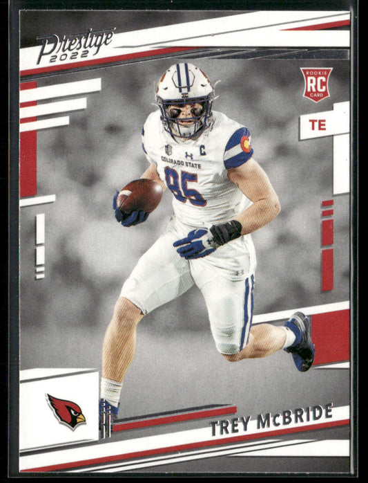 Trey McBride 2022 Panini Prestige #327 RC Arizona Cardinals front
