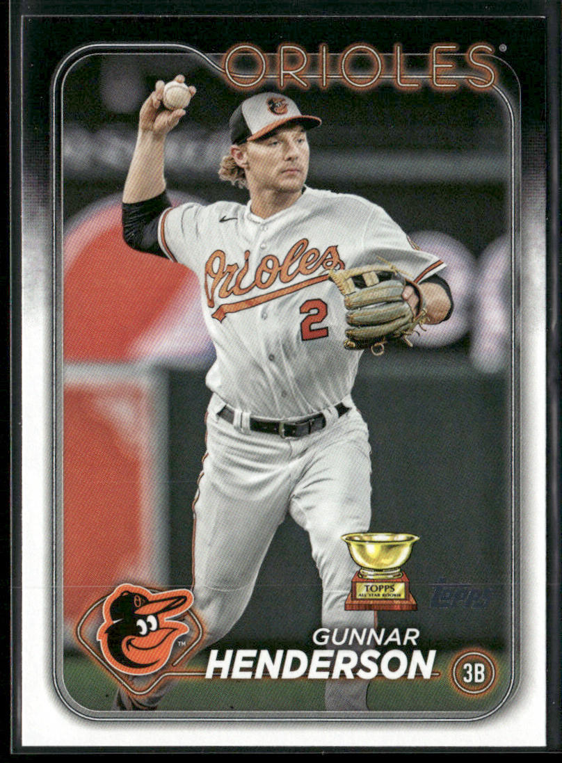 Gunnar Henderson 2024 Topps #450 Baltimore Orioles