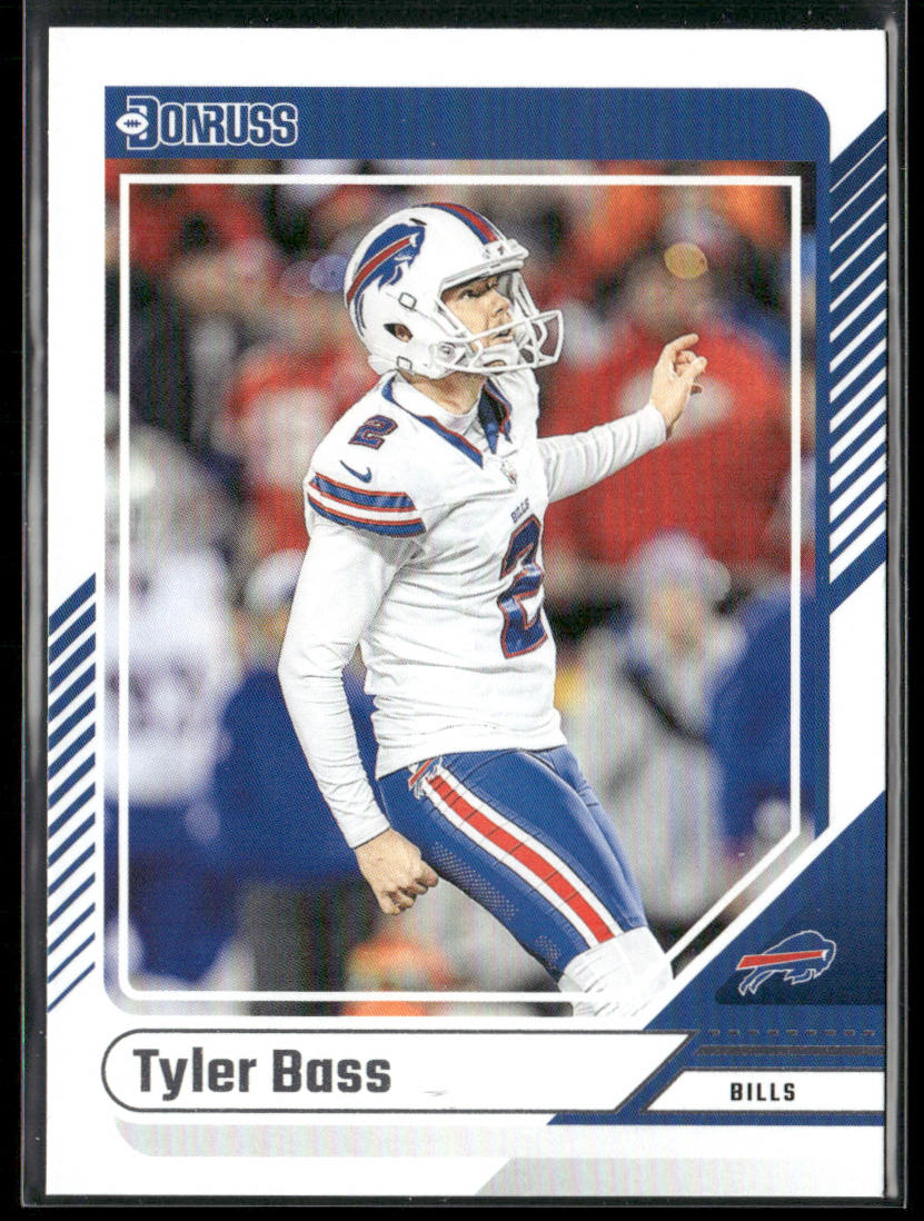 Tyler Bass 2024 Donruss #224 Buffalo Bills front