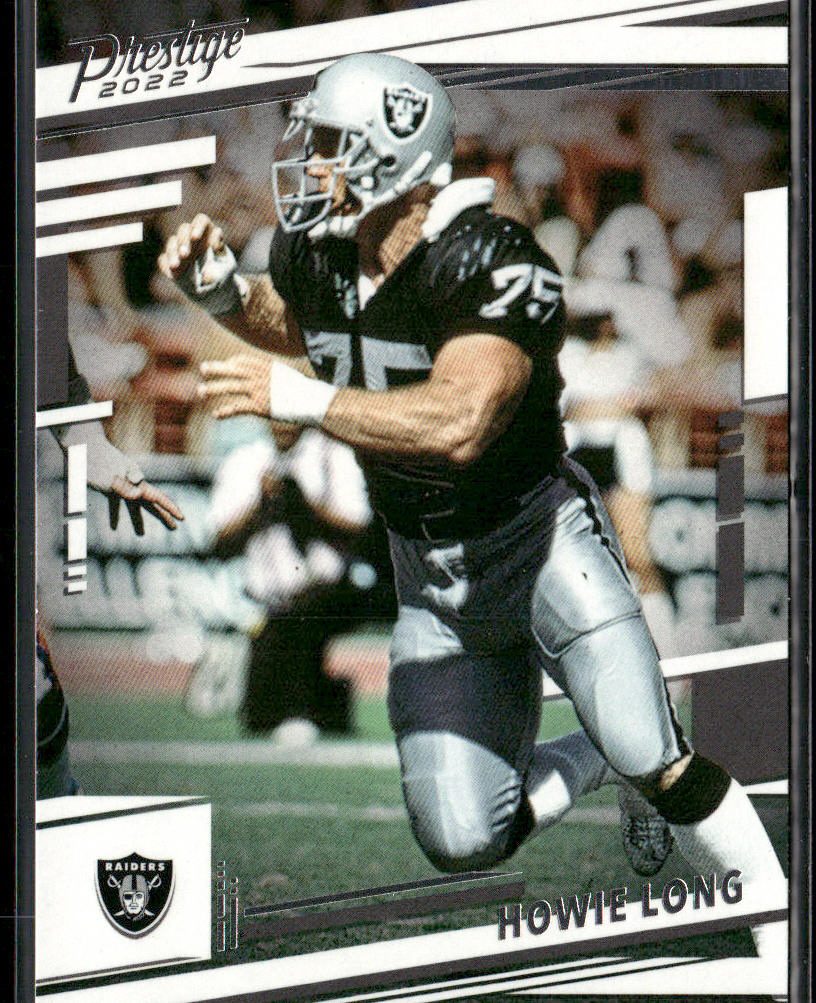 Howie Long 2022 Panini Prestige #179 Oakland Raiders front