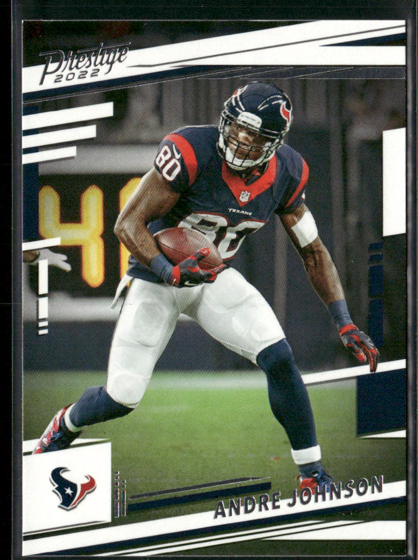Andre Johnson 2022 Panini Prestige #122 Houston Texans front