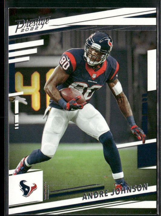 Andre Johnson 2022 Panini Prestige #122 Houston Texans front