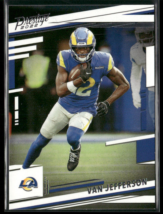 Van Jefferson 2022 Panini Prestige #164 Los Angeles Rams front