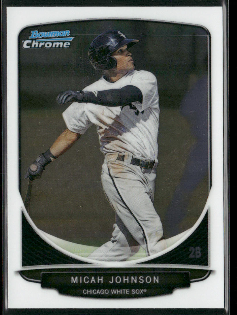 Micah Johnson 2013 Bowman Chrome Prospects #BCP44 Chicago White Sox