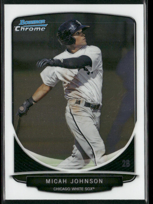 Micah Johnson 2013 Bowman Chrome Prospects #BCP44 Chicago White Sox