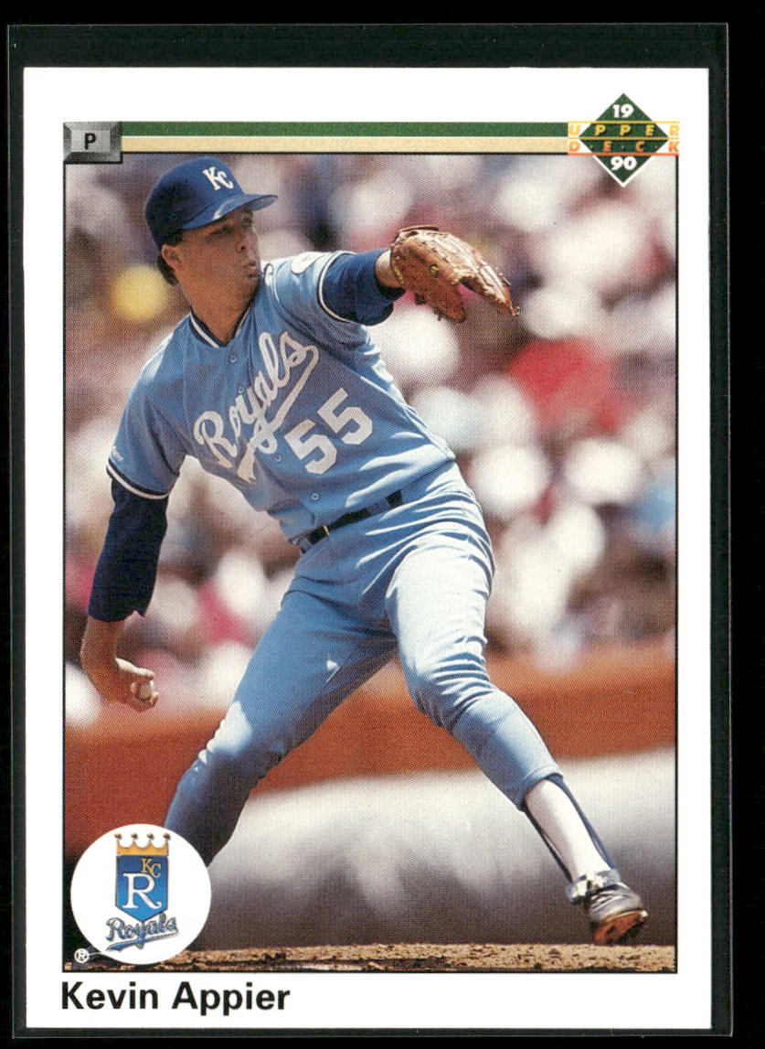 Kevin Appier 1990 Upper Deck #102a RC Kansas City Royals