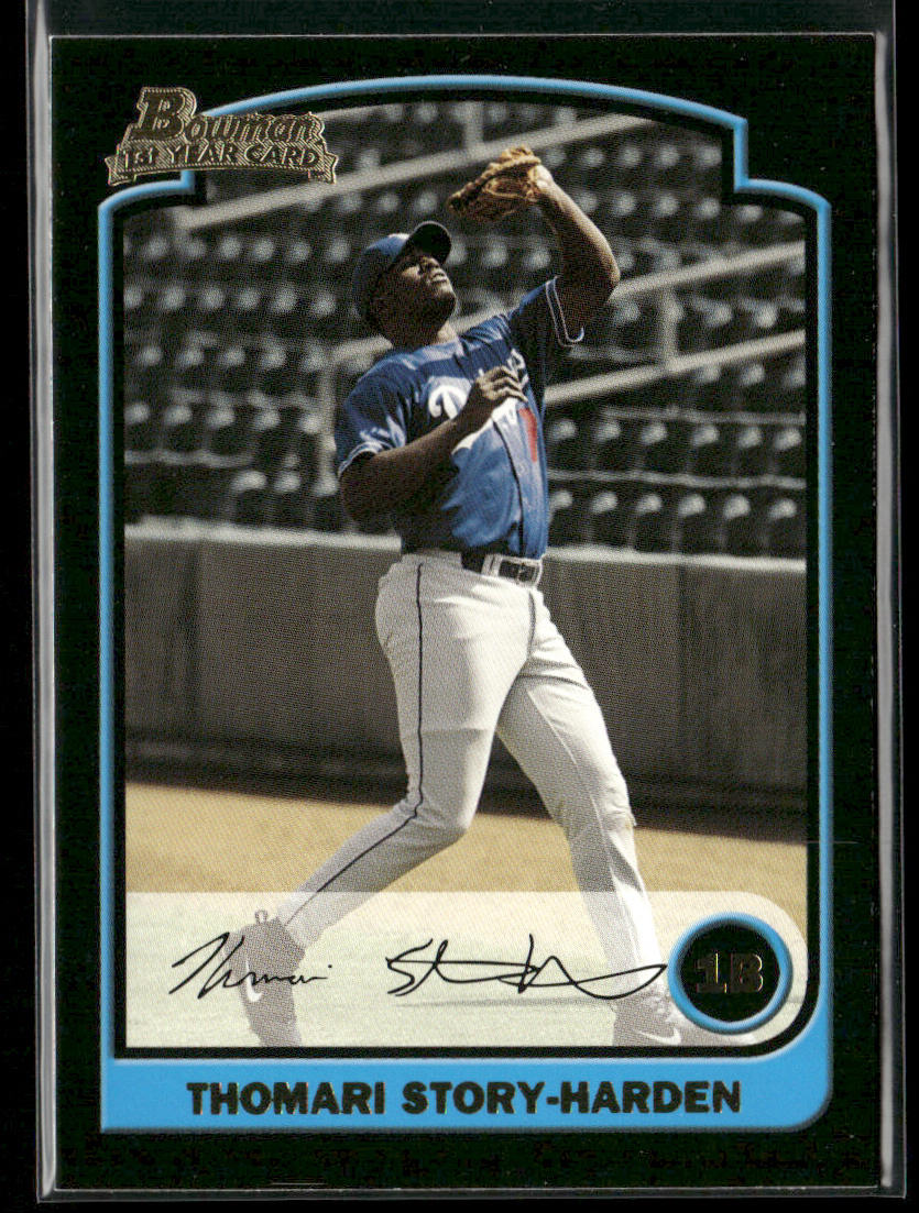 Thomari Story-Harden 2003 Bowman #314 RC Los Angeles Dodgers