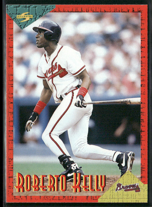 Roberto Kelly 1994 Score Rookie & Traded #RT65 Atlanta Braves