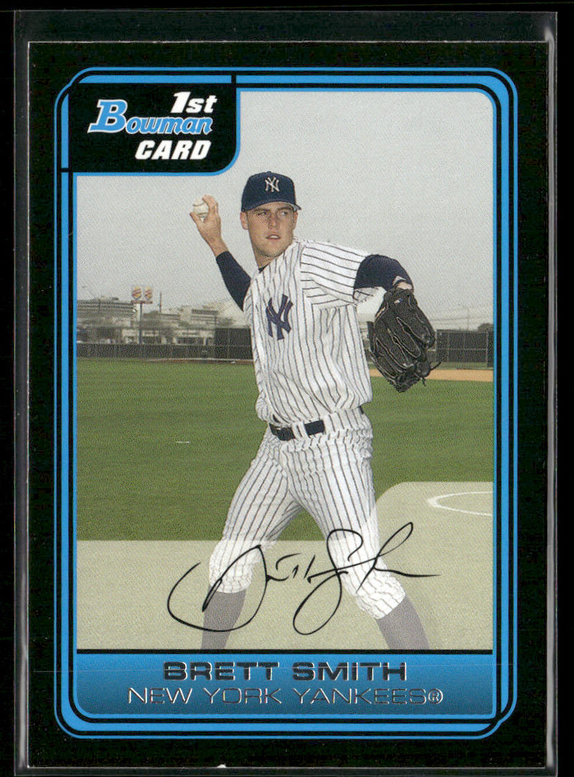 Brett Smith 2006 Bowman Prospects #B67 New York Yankees