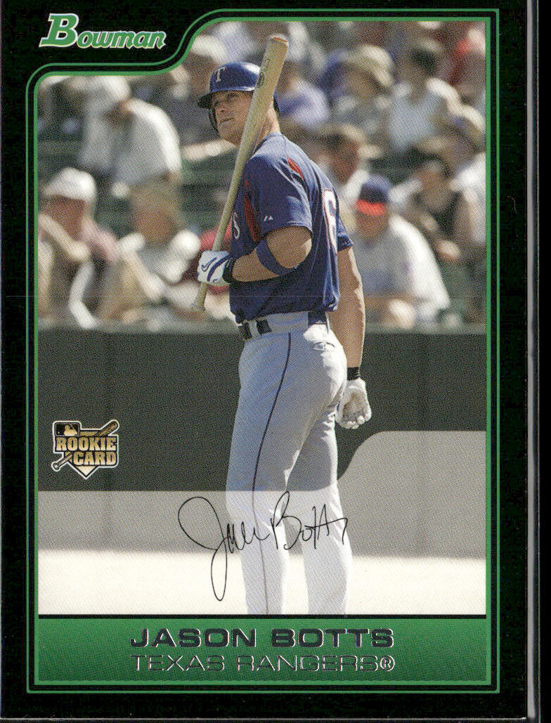 Jason Botts 2006 Bowman #210 Texas Rangers