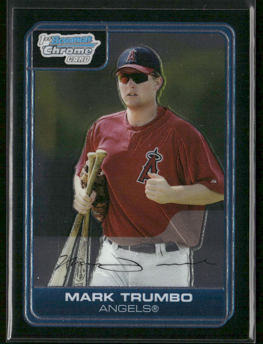 Mark Trumbo 2006 Bowman Chrome Prospects #BC14 Los Angeles Angels
