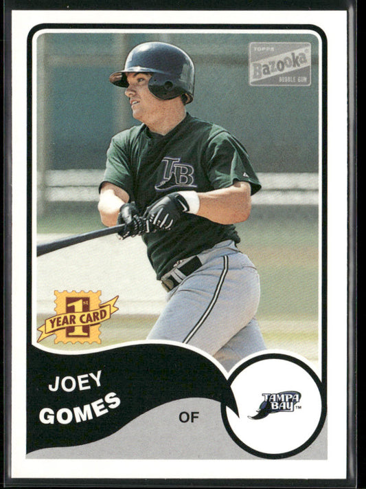 Joey Gomes 2003 Bazooka #192 RC Tampa Bay Devil Rays
