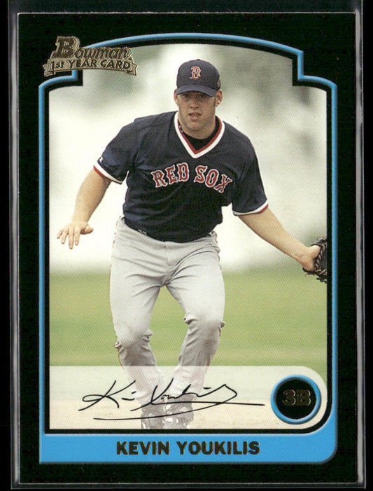 Kevin Youkilis 2003 Bowman Gold #327 RC Boston Red Sox