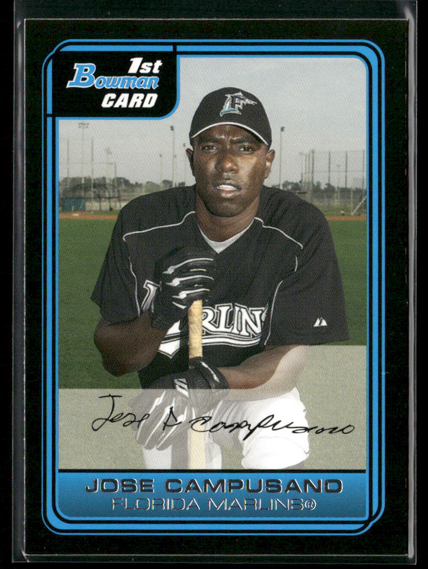 Jose Campusano 2006 Bowman Prospects #B91 Florida Marlins