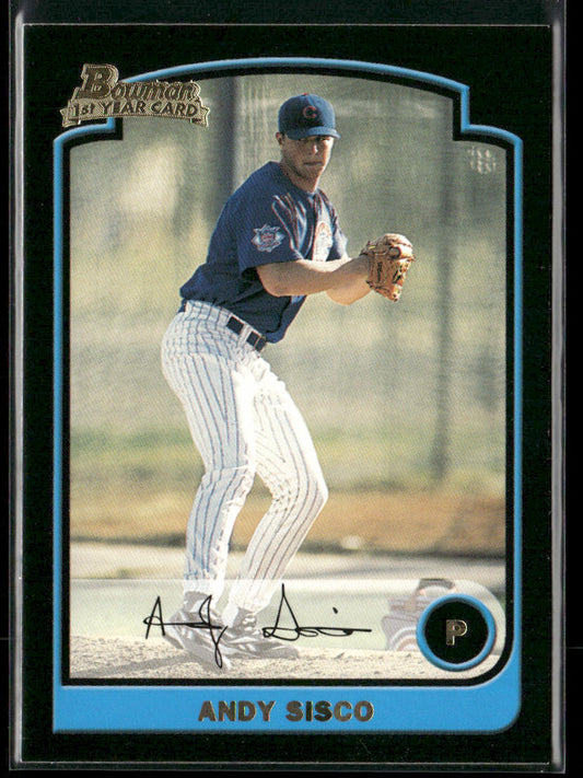 Andy Sisco 2003 Bowman Gold #328 RC Chicago Cubs