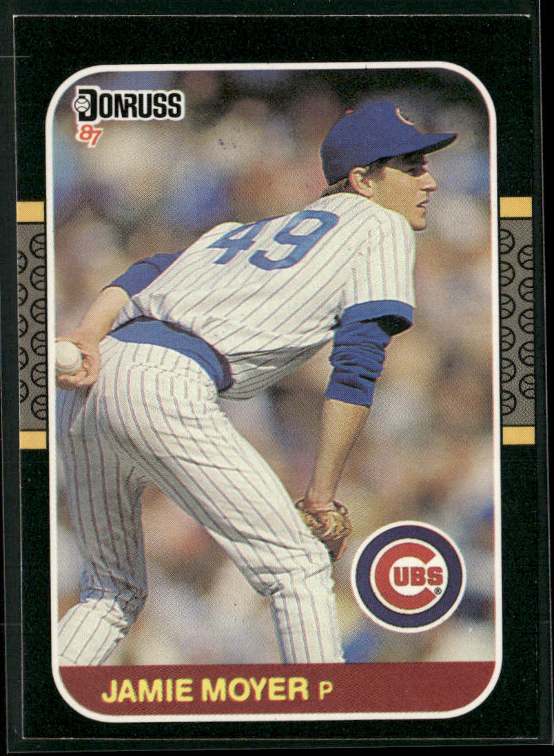 Jamie Moyer 1987 Donruss #315 RC Chicago Cubs