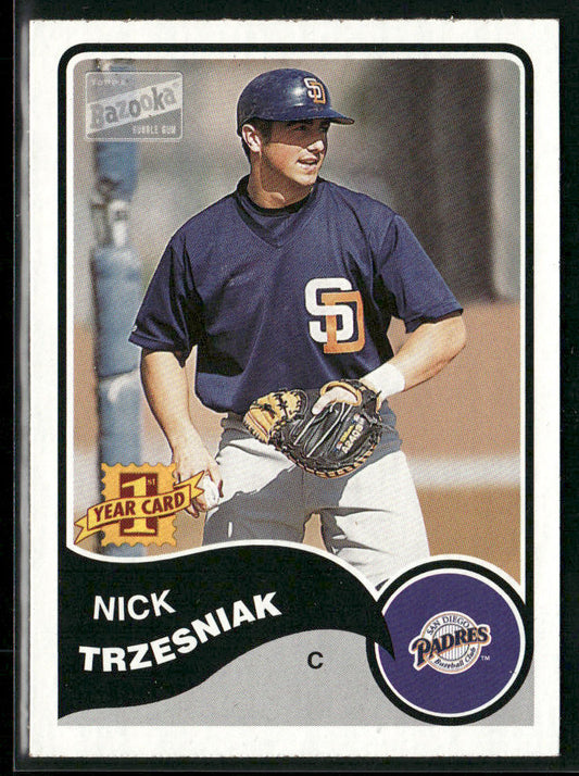 Nick Trzesniak 2003 Bazooka #239 RC San Diego Padres