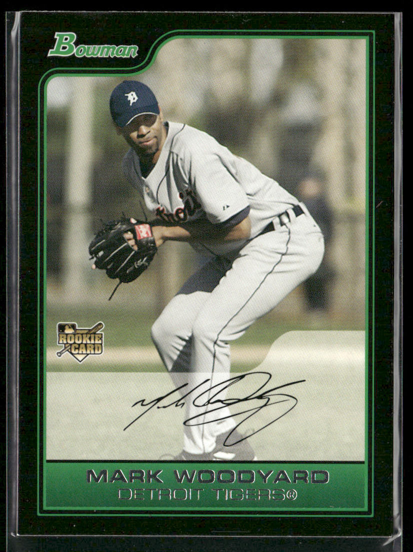 Mark Woodyard 2006 Bowman #209 Detroit Tigers