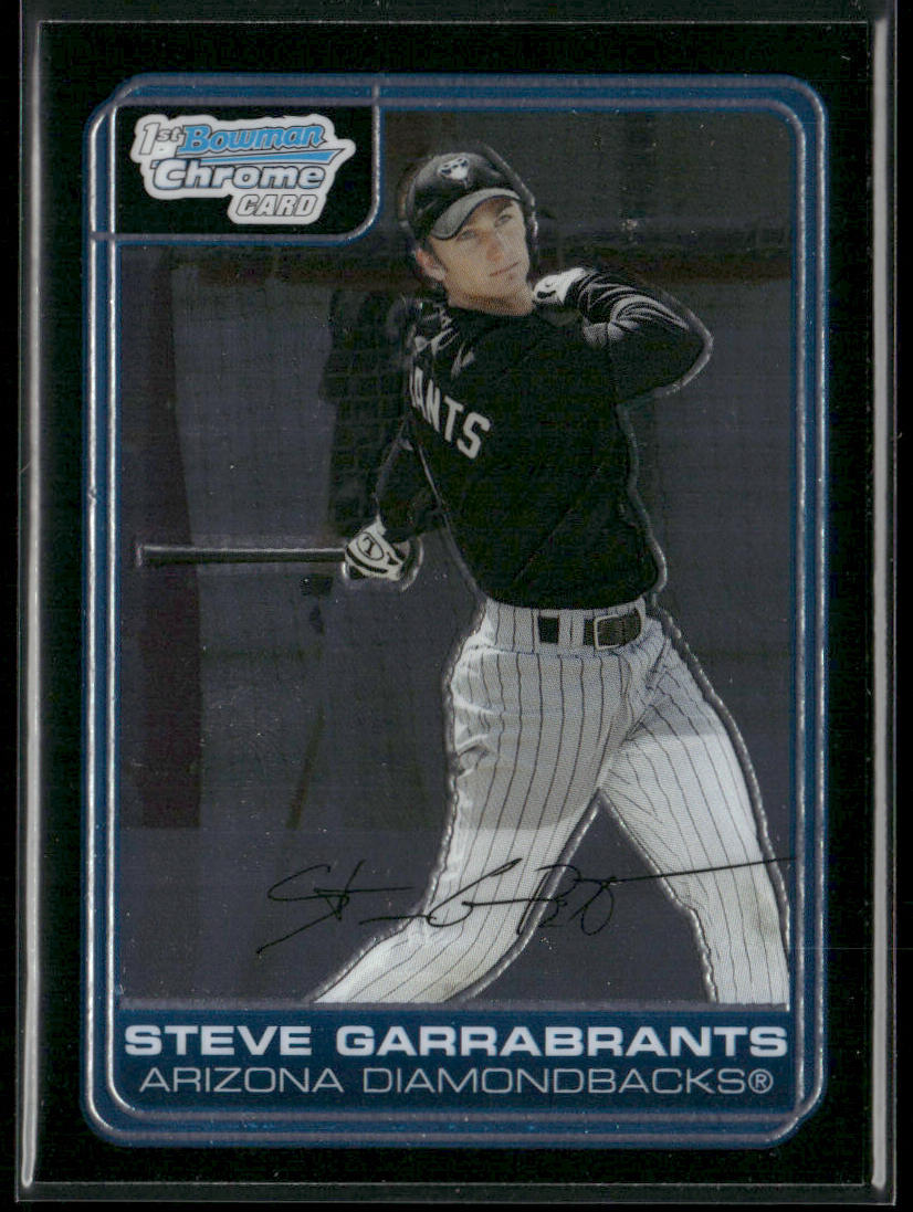 Steve Garrabrants 2006 Bowman Chrome Prospects #BC35 Arizona Diamondbacks