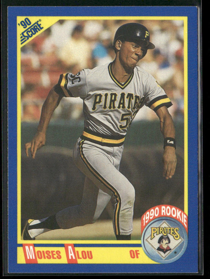 Moises Alou 1990 Score #592 RC Pittsburgh Pirates