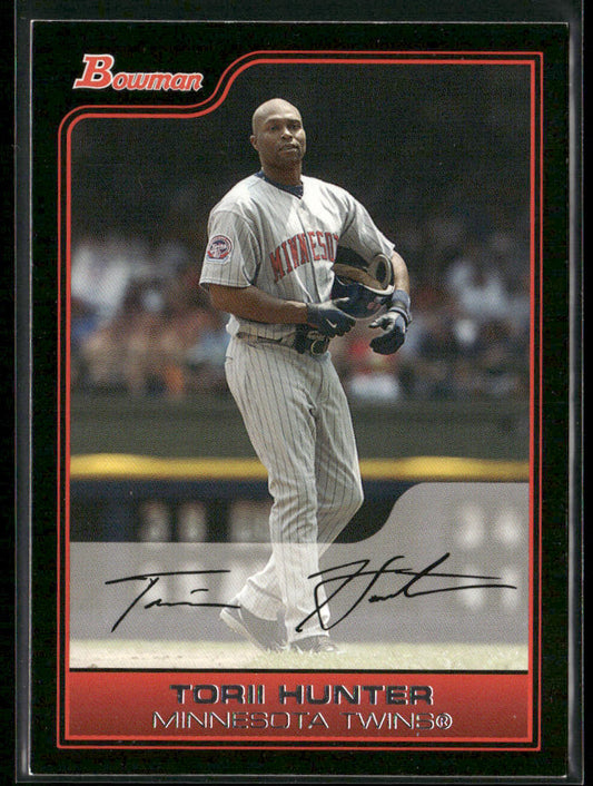 Torii Hunter 2006 Bowman #118 Minnesota Twins
