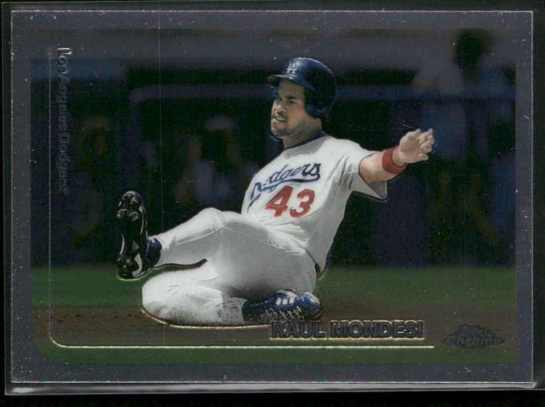 Raul Mondesi 1999 Topps Chrome #365 Los Angeles Dodgers