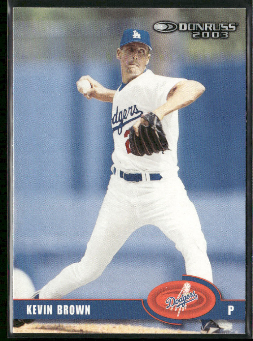 Kevin Brown 2003 Donruss #303 Los Angeles Dodgers