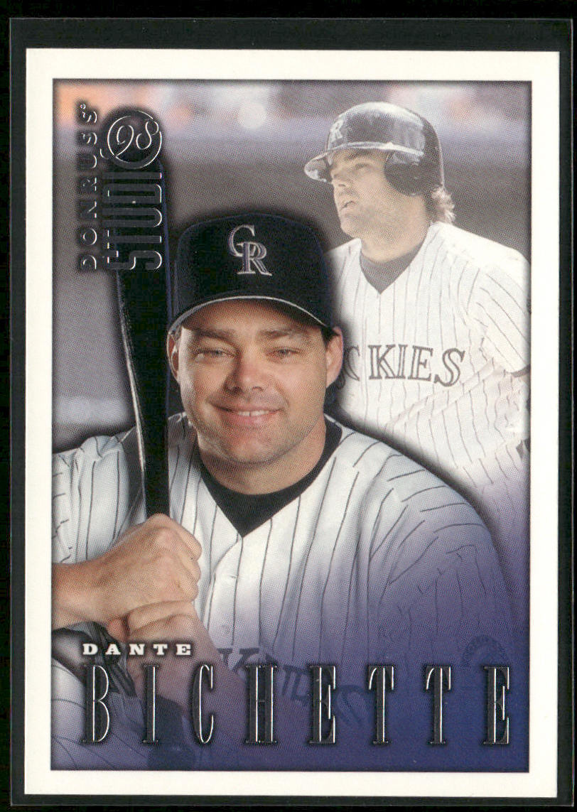 Dante Bichette 1998 Studio #83 Colorado Rockies