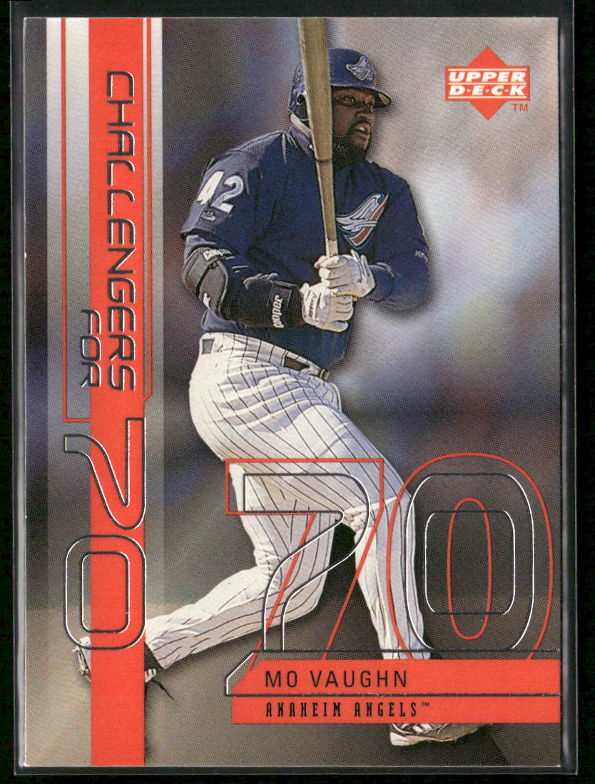 Mo Vaughn 1999 Upper Deck Challengers for 70 Challengers Inserts #C6 Angels