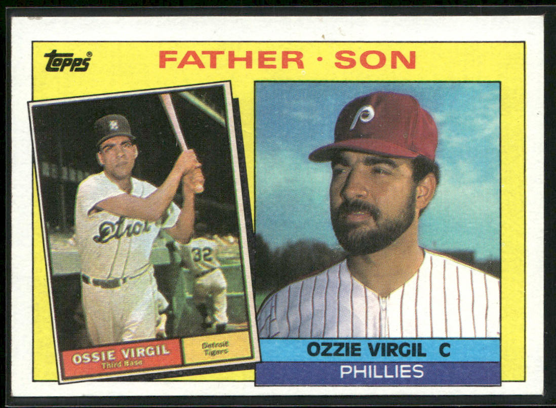 Ossie Virgil / Ozzie Virgil F&amp;S 1985 Topps #143