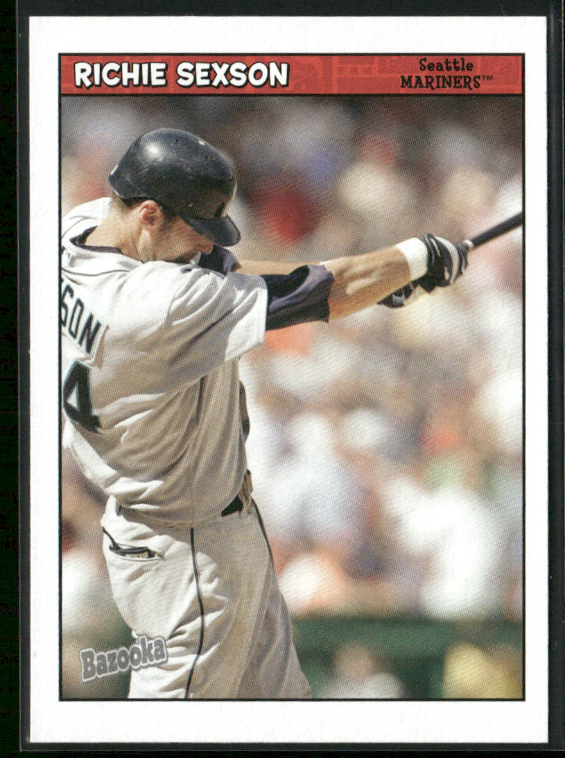 Richie Sexson 2006 Bazooka #189 Seattle Mariners