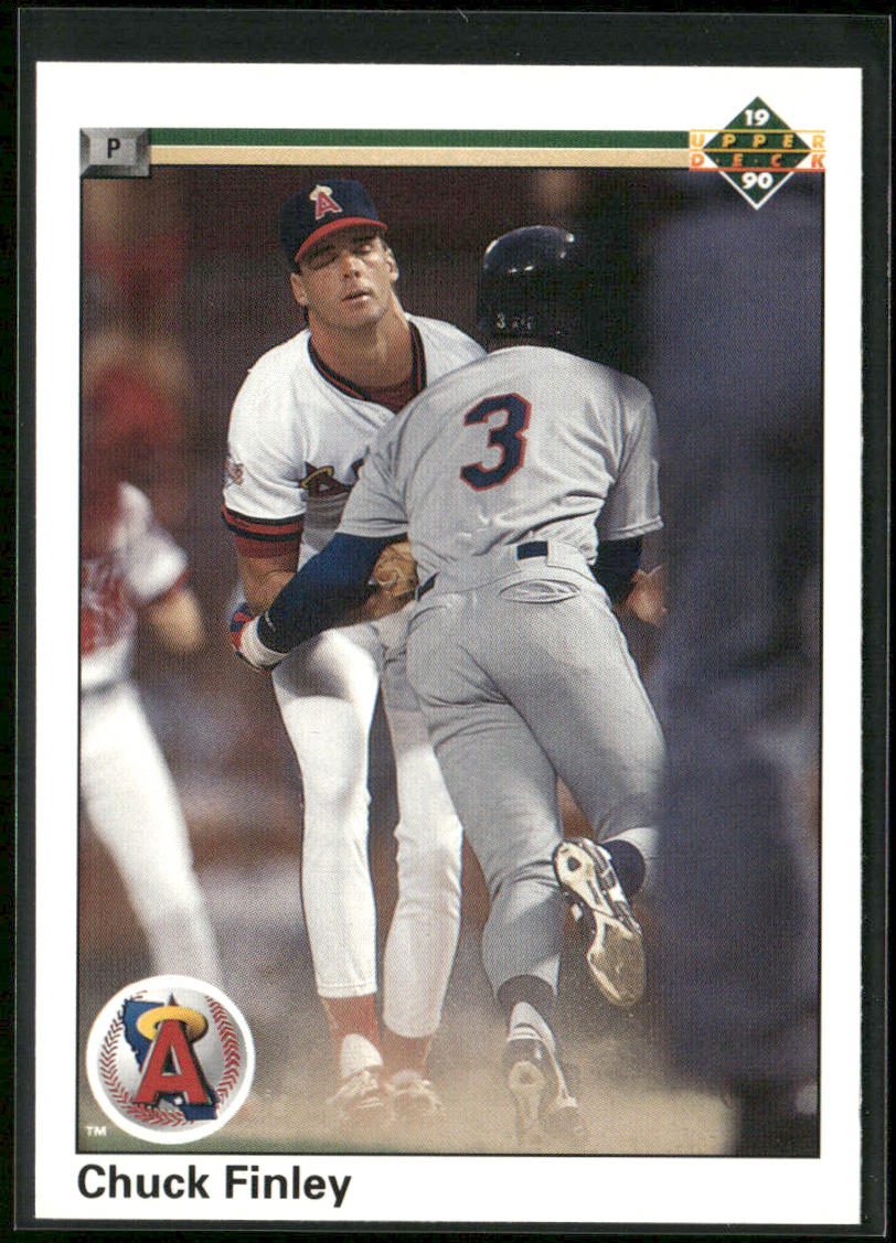 Chuck Finley 1990 Upper Deck #667 California Angels