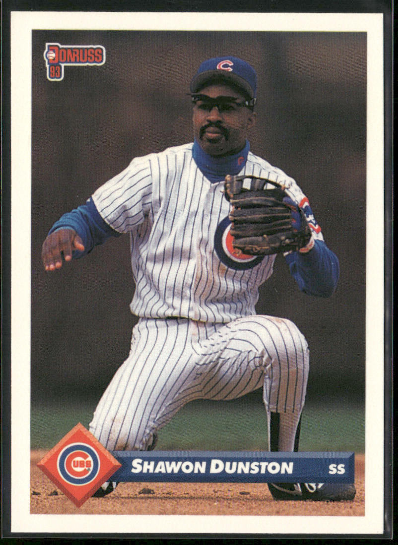 Shawon Dunston 1993 Donruss #268 Chicago Cubs
