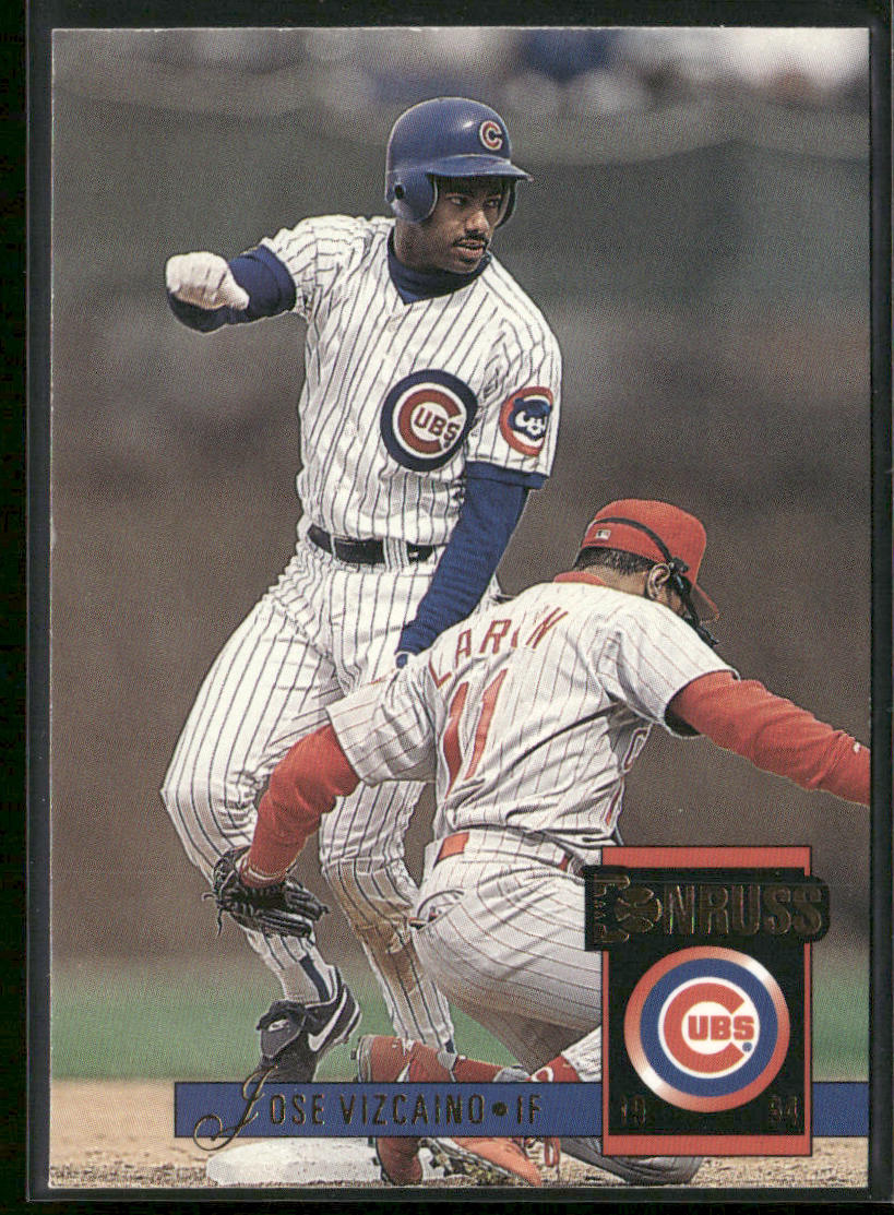 Jose Vizcaino 1994 Donruss #291 Chicago Cubs