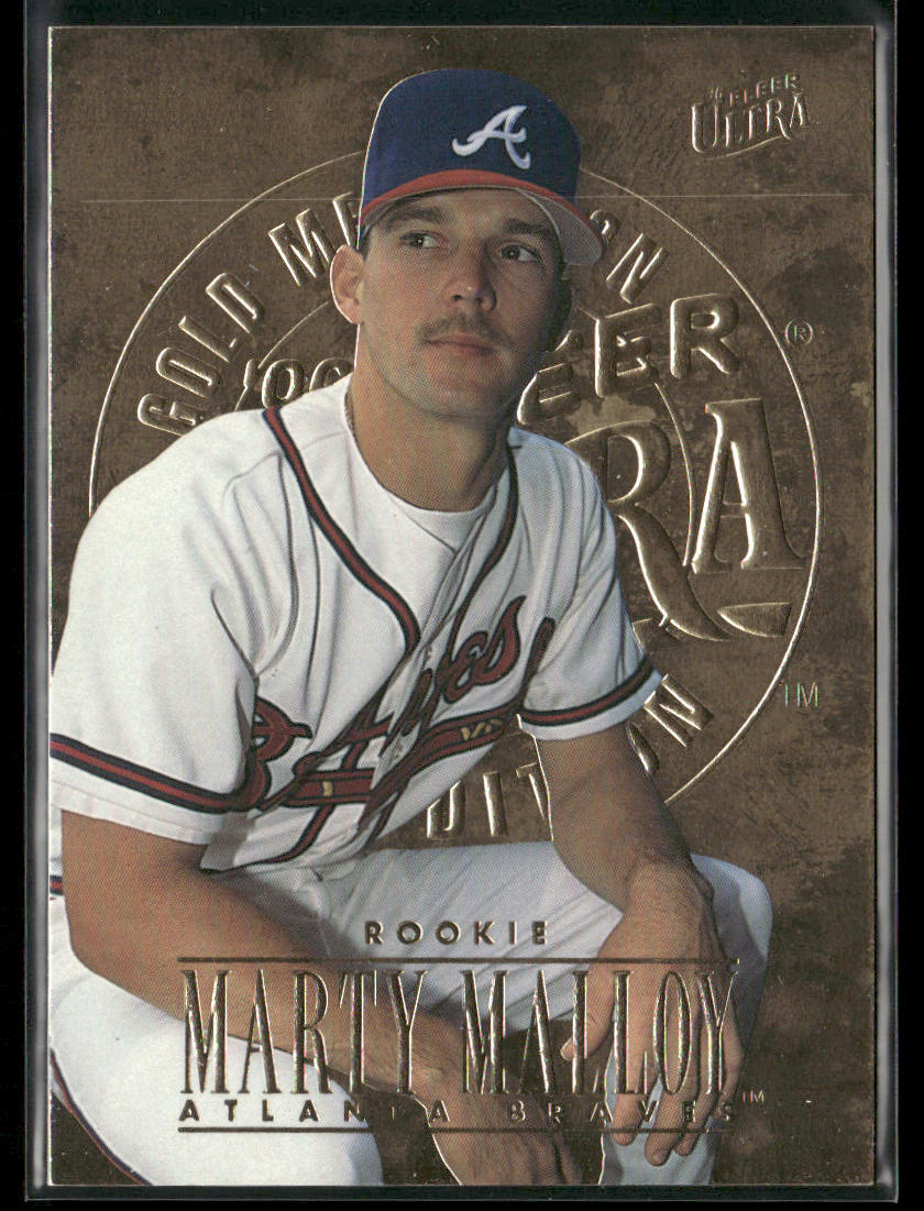 Marty Malloy 1996 Ultra Gold Medallion #440 RC Atlanta Braves
