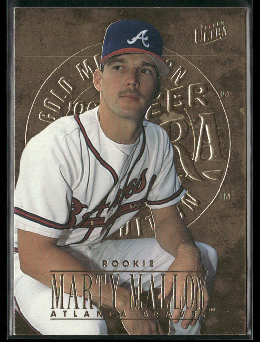 Marty Malloy 1996 Ultra Gold Medallion #440 RC Atlanta Braves