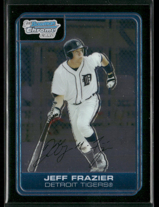 Jeffrey Frazier 2006 Bowman Chrome Prospects #BC58 Detroit Tigers