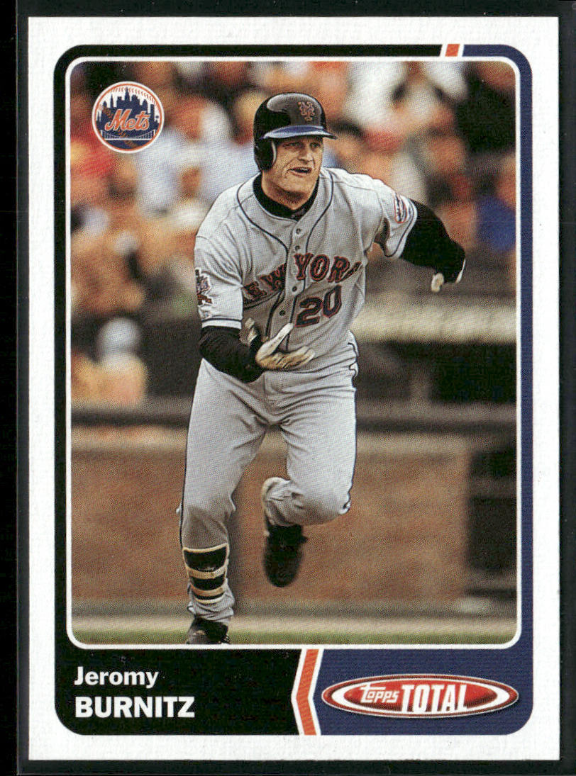 Jeromy Burnitz 2003 Topps Total #849 New York Mets