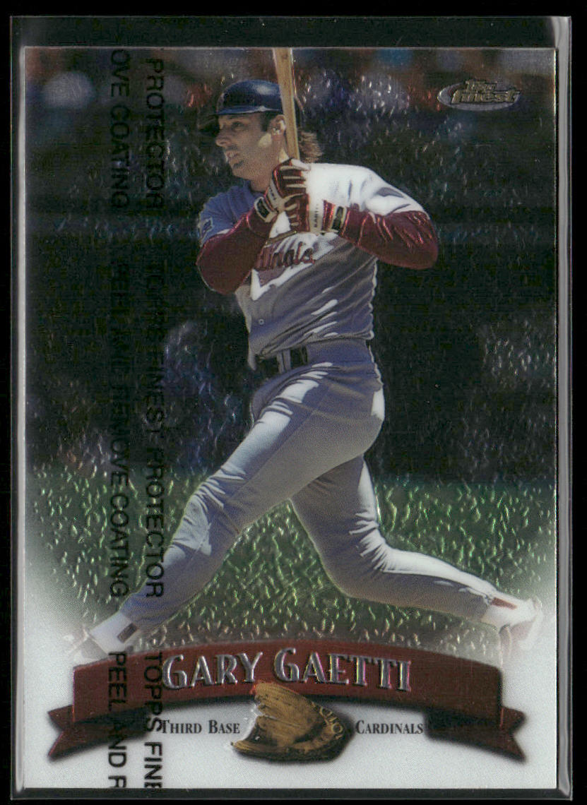 Gary Gaetti 1998 Finest #197 St. Louis Cardinals