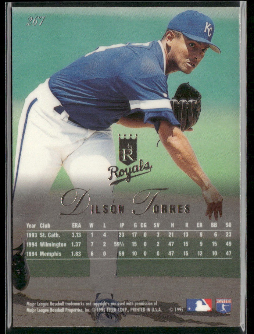 Dilson Torres 1995 Flair #267 RC Kansas City Royals