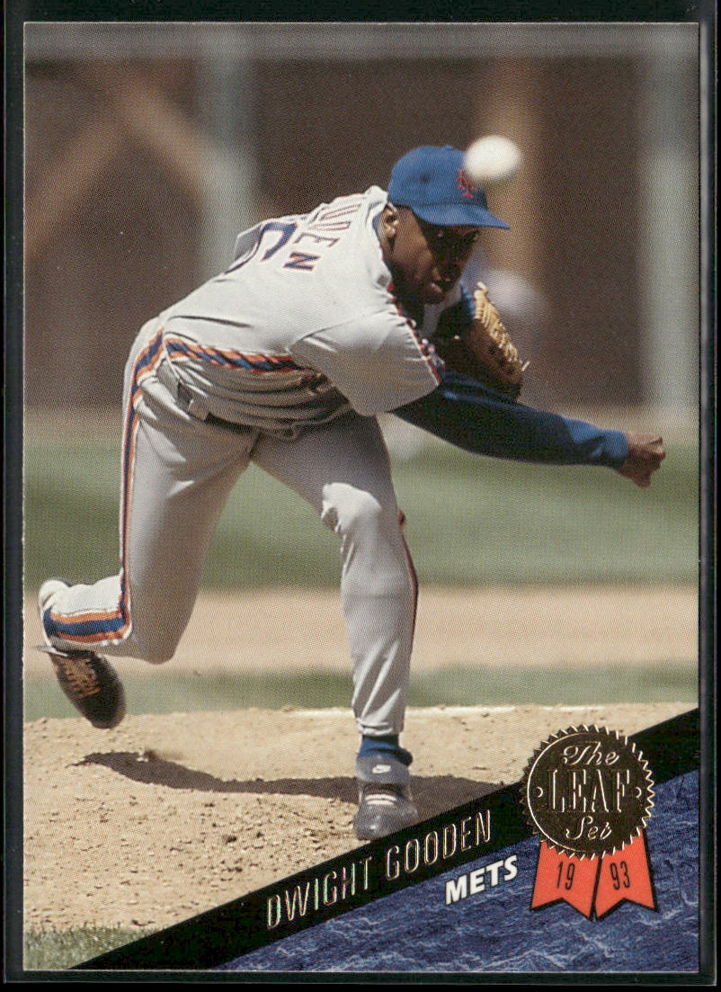Dwight Gooden 1993 Leaf #203 New York Mets
